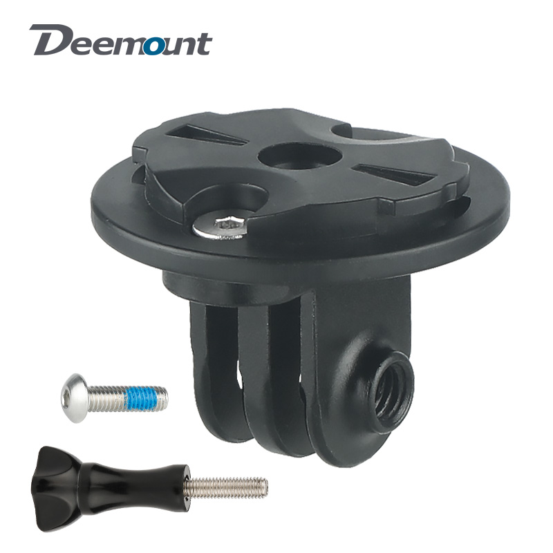 Cycling Gear Mount - Bisiklet Bilgisayar Montaj Braketi Sabit Taban