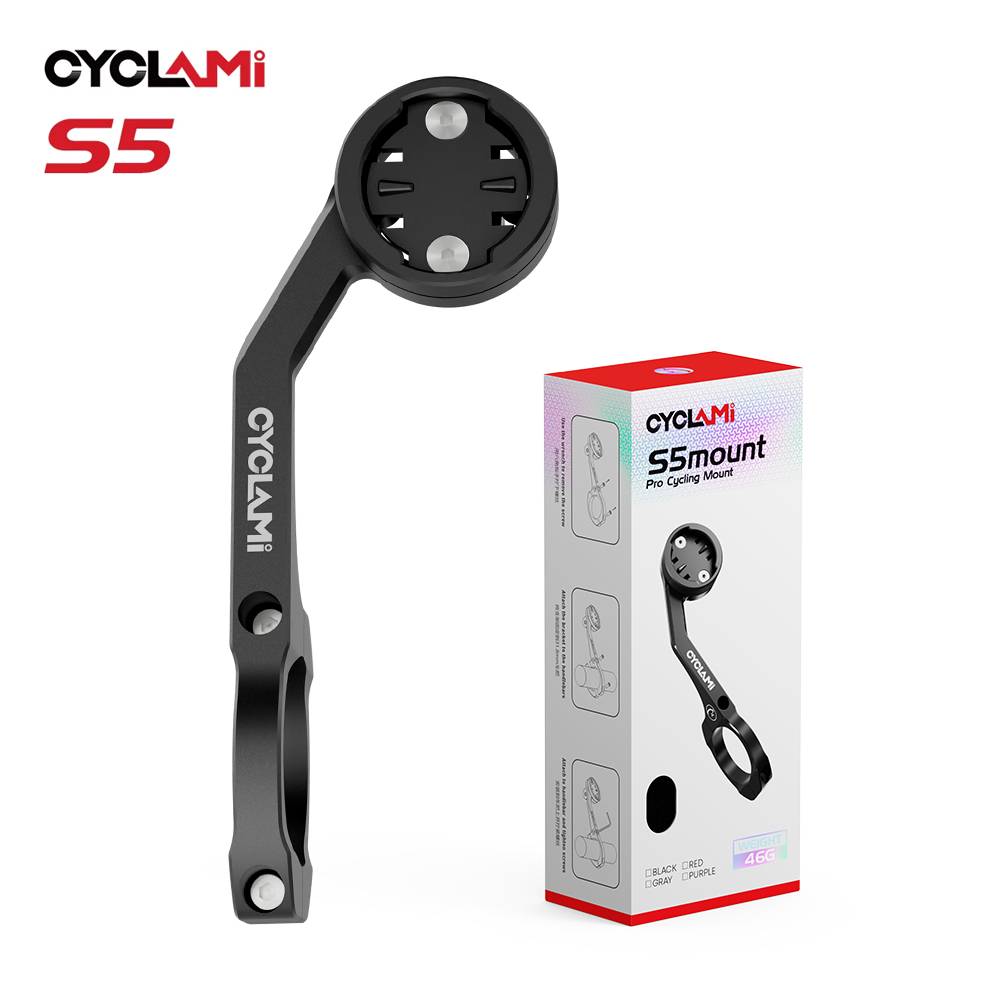 Cycling Gear Mount - Alüminyum Alaşımlı Far Montaj Aparatı, Çift