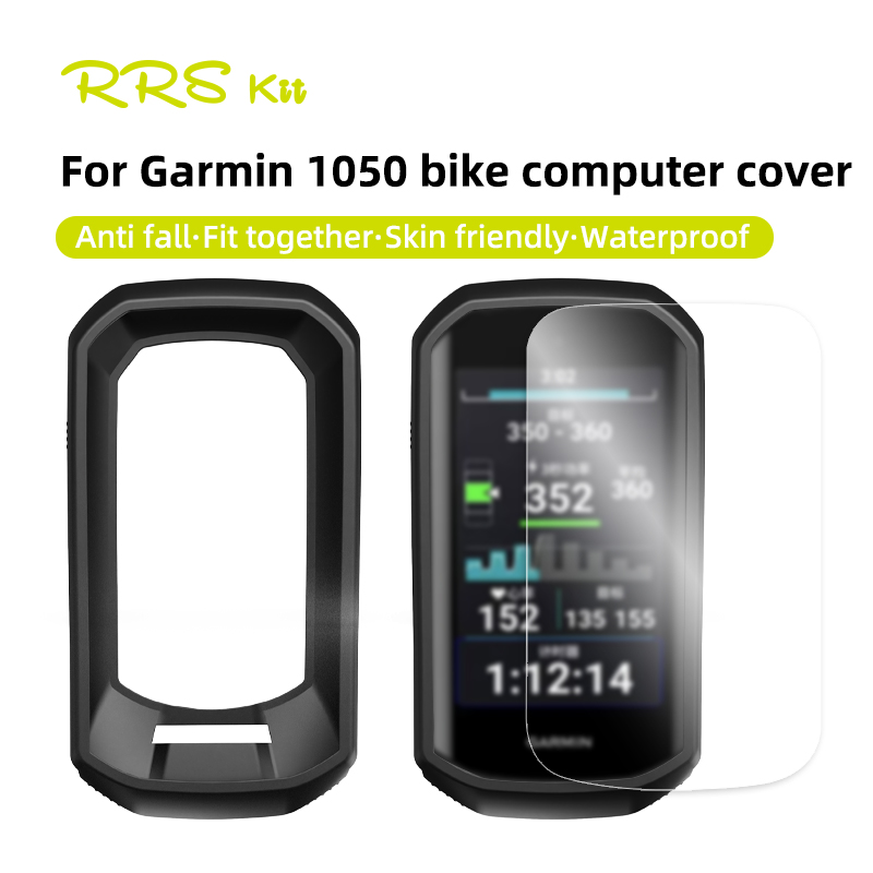 Bike Speedometer - Garmin 1050 bisiklet bilgisayar için silikon