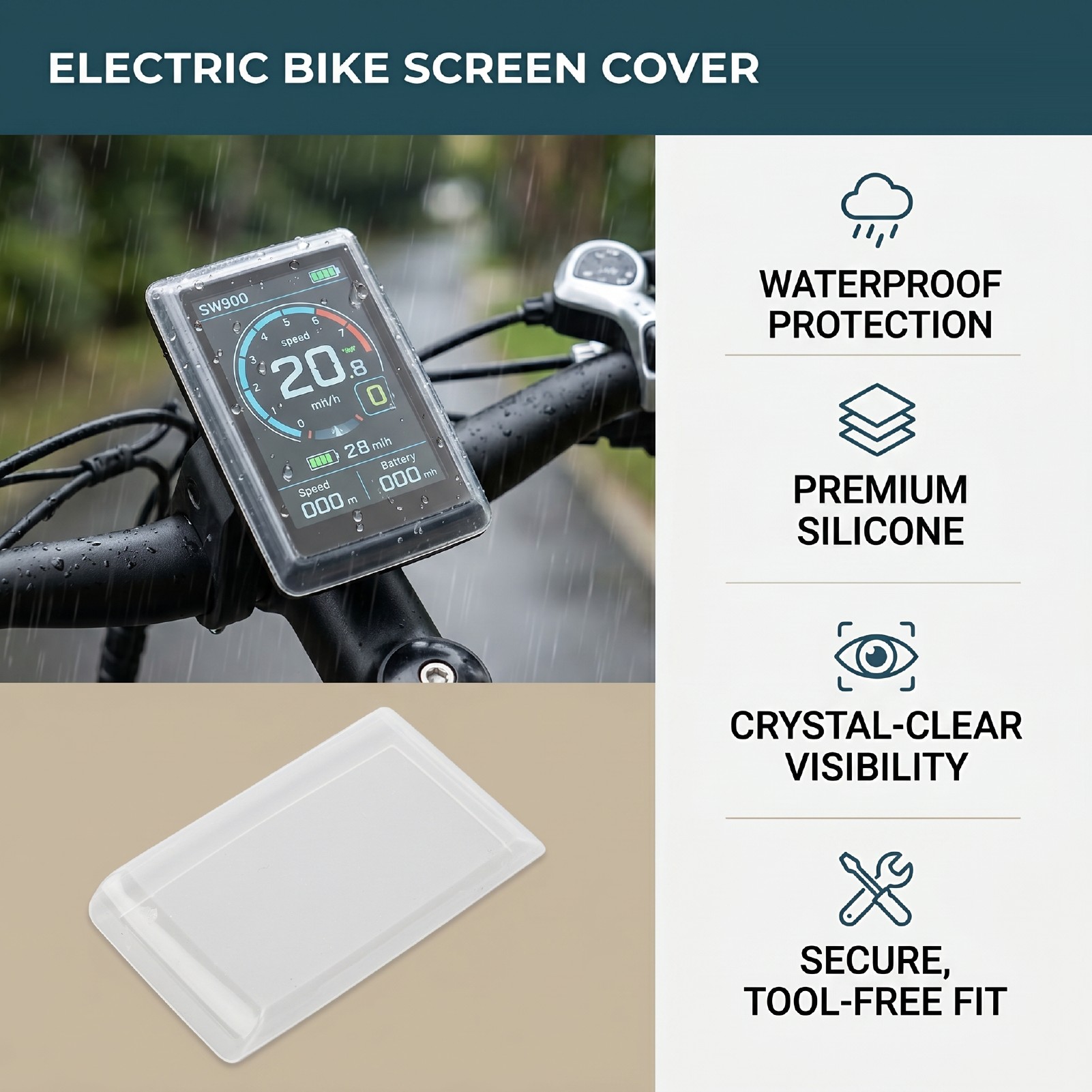Elektrikli Bisiklet Ekran Kılı - Bike Speedometer incelemesi ve fiyatı