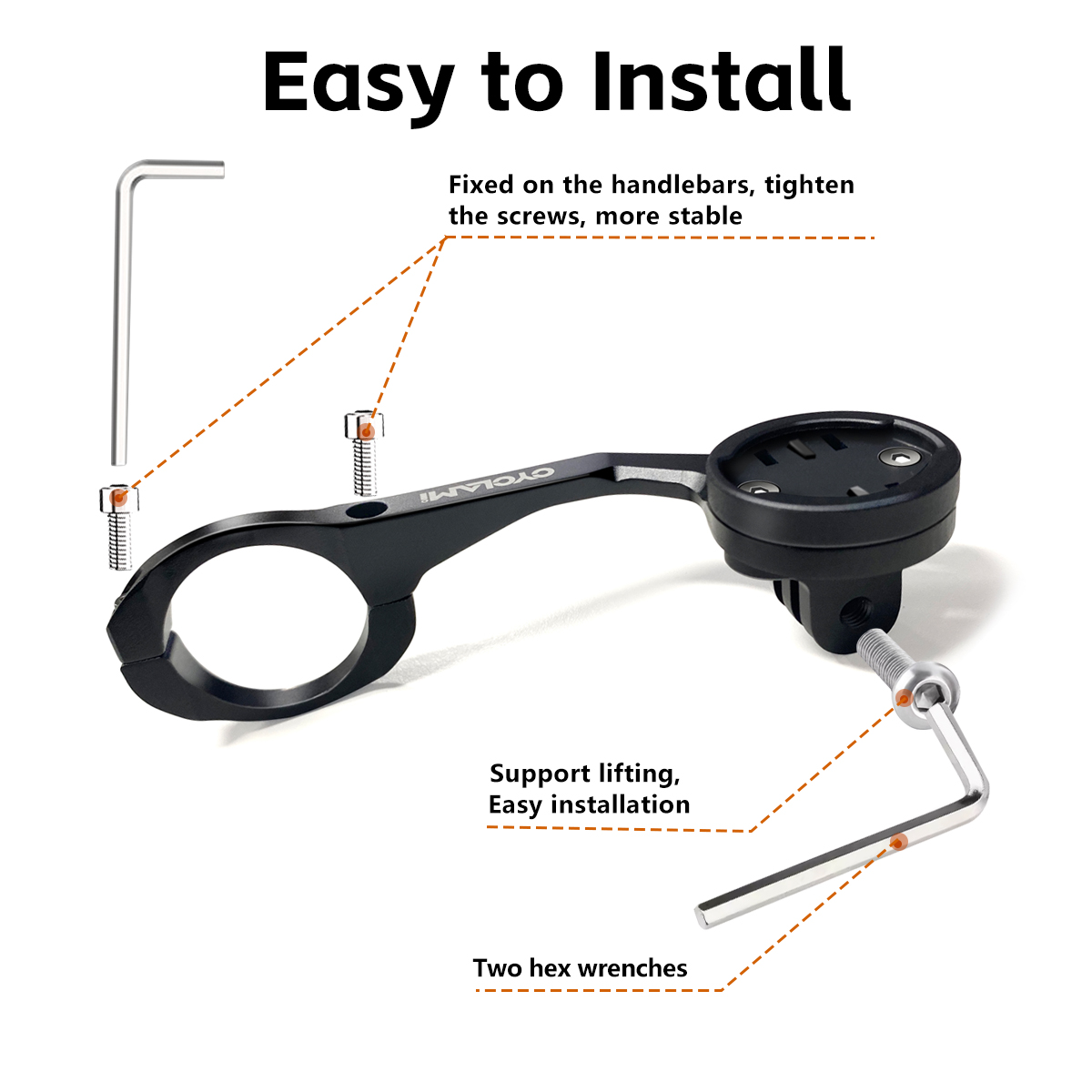 Alüminyum Alaşımlı Far Montaj  - Cycling Gear Mount incelemesi ve fiyatı