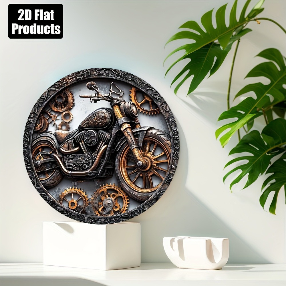 Motosiklet Vintage Metal Tabel - Cycling Gear Gifts incelemesi ve fiyatı