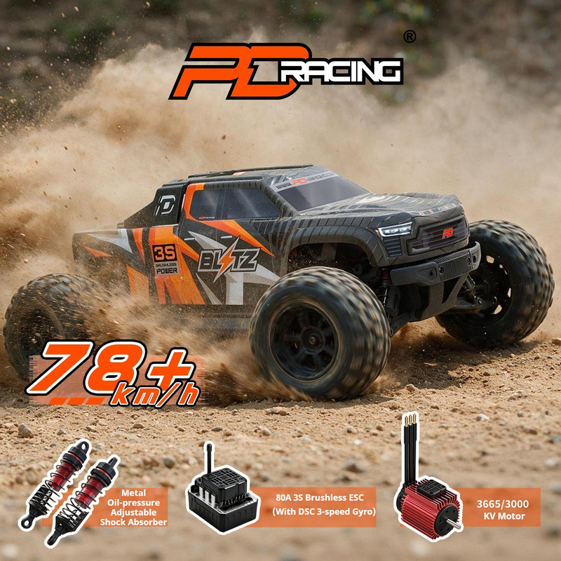 Yeni PDracing TK12 1/10 Fırças - Cycling Gear Box incelemesi ve fiyatı